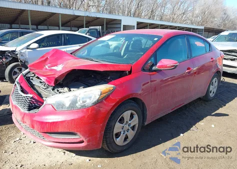 2016 Kia Forte Lx from USA, damaged, VIN KNAFX4A65G5560221